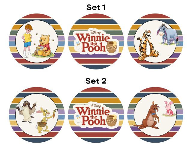Winnie the Pooh Mini-Cakes